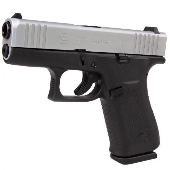 Glock 43X 9mm 3.41″ Barrel 10+1 PX435SL301AB