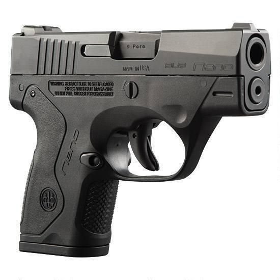 Beretta BU9 Nano 9mm Luger 3″ Barrel 6+1/8+1 JMN9S15