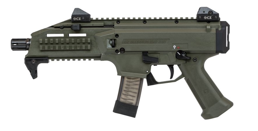 CZ Scorpion Evo 3 S1 9mm 7.72″ Barrel 20+1 ODG 91355