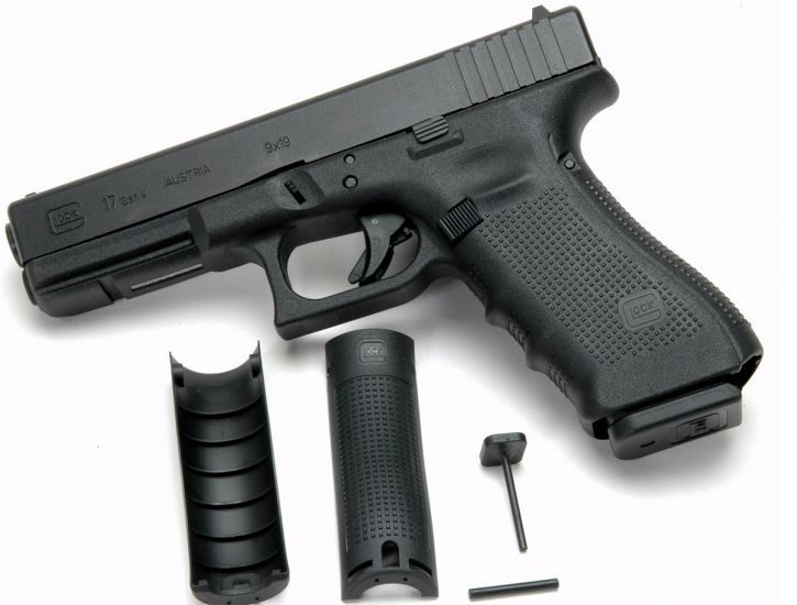 GLOCK 17 G4 9MM 4.48″ BARREL 17+1 BLACK PG1750203