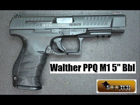 Walther PPQ M1 9MM 5″ Barrel Gold 2826721
