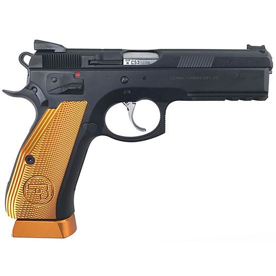 CZ 75 SP-01 Custom 9mm 4.61″ Barrel 17+1 (3 magazines) Shadow Orange…
