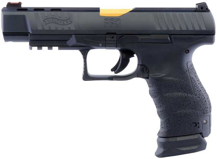 Walther PPQ M1 9MM 5″ Barrel Gold 2826721