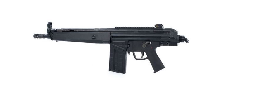 PTR K3P 7.62×51 PDWR Model, 12.5″ brl, HK33 handguard,M4 Adap