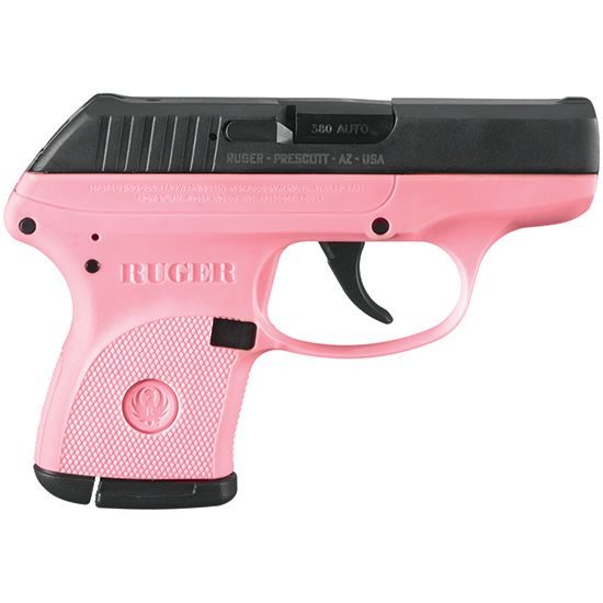 Ruger LCP 380ACP 2.75″ Barrel W/ Integral Sights 6+1 Pink/Blued…