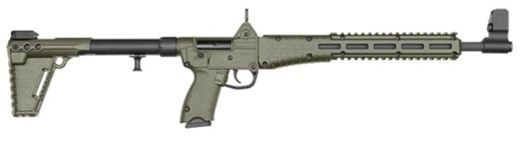 Kel-Tec SUB2000 Glock 19 9mm 16″ Barrel 15+1 OD Green