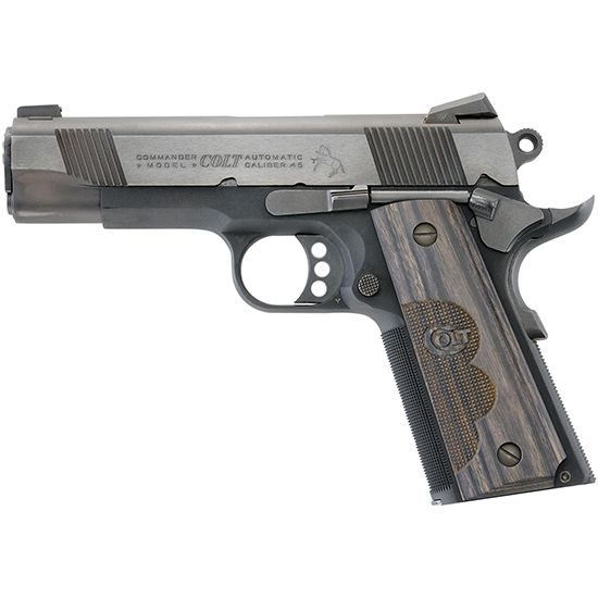 Colt Wiley Clapp Commander 45ACP 4.25″ Barrel W/ Novak Sights 8+1 Wood…