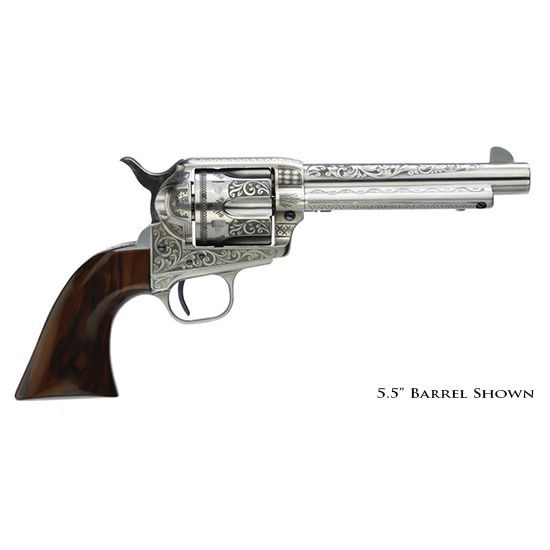 Taylor’s & Co 1873 Cattleman Photo Engraved 45 Colt 5.5″…