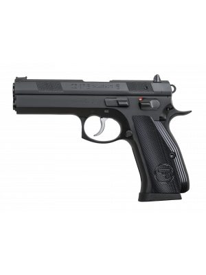 CZ 97 B, 45 ACP, black, aluminum grips, FO front sight – 10