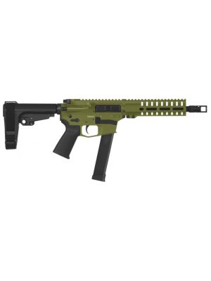 CMMG Banshee 300 Mk10 Bazooka Green, 10mm, 8″ BBL, 1:16″ Twist, 30rd