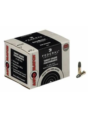 Federal AutoMatch 22LR 40gr Ammunition – 3250 Rounds