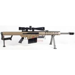 Barrett 82A1 (FDE) – 20″ Fluted .50 BMG w/ Scope