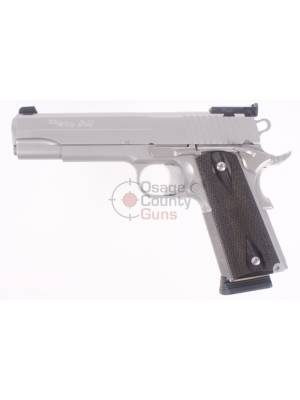 Sig Sauer 1911 Stainless Target 5″ .45 ACP – CA Compliant