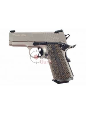 Sig Sauer 1911 Ultra Compact Nickel – 3.3″.45 ACP