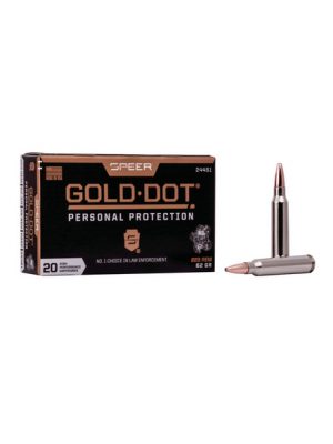 Speer Gold Dot Personal Protection .223 Rem 62gr – 20rd