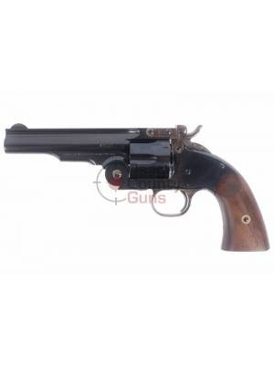 Uberti 1875 No. 3 Top-Break Blued/Case-Hardened – 5″ .45 Colt