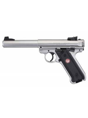 Ruger Mark IV Target Stainless – 5.5″ .22LR