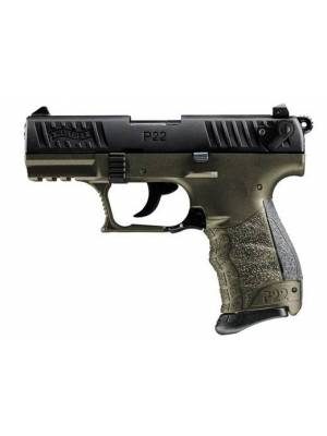 Walther P22Q Military – 3.42″ .22LR