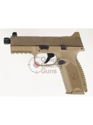 FN 509 Tactical NMS, FDE, TB, 9mm, 4.5″ BBL, 17rd/24rd