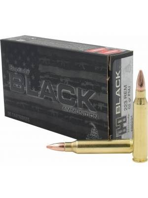 Hornady FMJ Black Ammo – .223 Rem – 62gr – 20rd