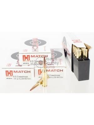 Hornady 6.5 Creedmoor 147 gr ELD Match – 80rd