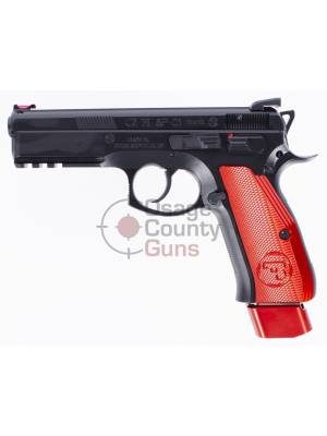 CZ 75 SP-01 Competition w/ Red Aluminum Grips, 9mm, 4.6″ BBL, 2x21rd