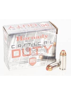 Hornady Ammo 10mm Auto 175gr Flexlock Duty, 20rd