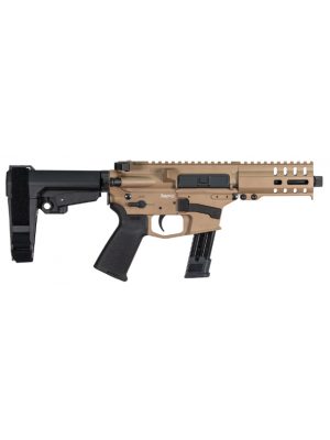 CMMG Banshee 300 Pistol, MK17, FDE, 9mm, 5″ BBL, 21rd