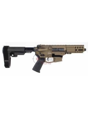 CMMG Banshee 300 Pistol, MKGS, Glock, Burnt Bronze, 9mm, 5″ BBL, 33rd
