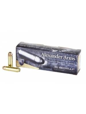Alexander Arms .50 Beowulf 350gr XTP Loaded – 20RDS