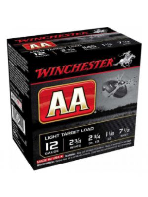 Winchester 12 GAUGE 2-3/4 1145 2-3/4 1-1/8 Light Target, 25r