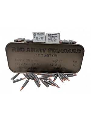 Red Army Standard 7.62×39 122 GR FMJ – 640RD