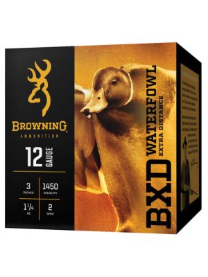 Browning Waterfowl – 12ga – 3.5″ – 1.5oz – 2 Shot – 25rd