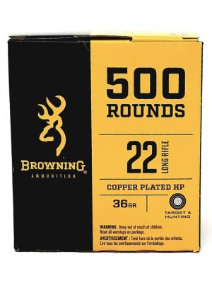 Browning BPR HP – .22 LR – 36gr – 500rd