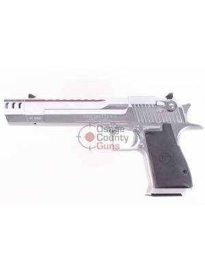 Desert Eagle .44 Mag Polished Chrome w/ Muzzle Break