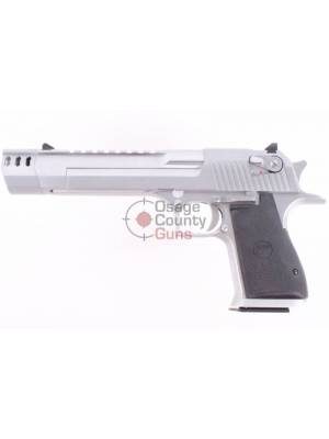 desert eagle .50 AE Brushed Chrome w/ Muzzle Break 7.2″ BBL