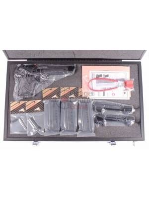 Desert Eagle 6″ 50 AE w/ .44 Mag & .357 Mag Conversions & Case – Black Oxide