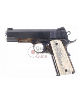 Turnbull 1911 Commander Heritage Edition 4.25″ .45 ACP – Giraffe Bone Grips