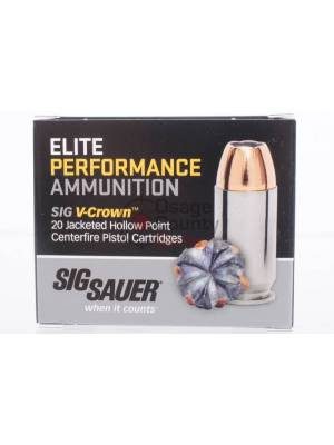 Sig Sauer Elite V-Crown .40 S&W JHP 165gr – 50rd