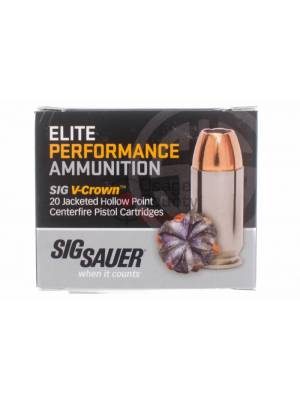 Sig Sauer Elite V-Crown .45 Colt 230gr JHP – 20rd