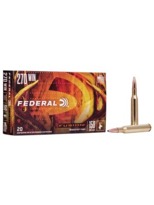 Federal Ammo Fusion, 150gr, 270 Win, 20rd