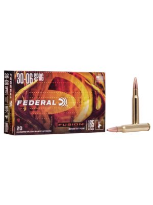 Federal Ammo Fusion, 165gr, 30-06 SPRG, 20rd