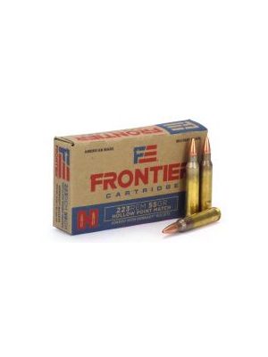 Hornady Frontier HP Match – .223 Remington – 55gr – 20rd