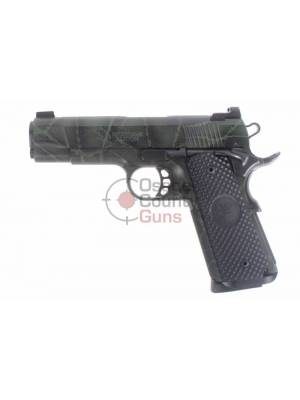 Nighthawk Custom Falcon Commander (Green/Black) – 4.25″ .45 ACP