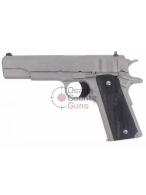 Colt 1911 Government Model Stainless – 5″ .38 Super