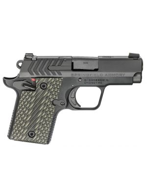 Springfield Armory 911 Nitride Pistol, 9mm, 3″ BBL, 6rd/7rd