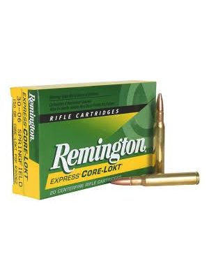 Remington Ammo Express Core-Lokt, 180gr, 30-06 SPRG, 20rd