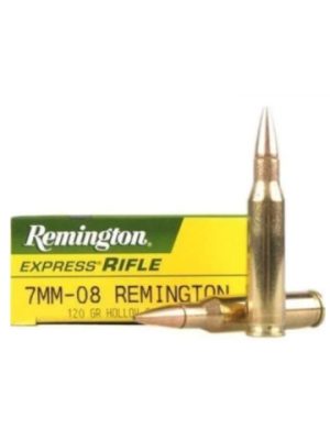 Remington Ammo Express Rifle, 120gr, 7mm-08 Remington, 20rd