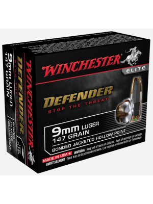 Winchester Bonded Defender – 9mm – 147gr – 20rd