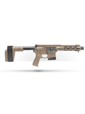 Springfield Armory Saint Victor AR-15 Pistol Low Capacity, FDE, 5.56, 7.5″ BBL, 10rd